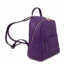 TL Bag Small soft leather backpack for women Purple TL142052