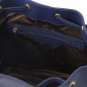 Vittoria Leather Bucket bag Dark Blue TL141531