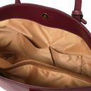 TL Bag Shopping Tasche aus Leder Bordeaux TL141828