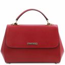 TL Bag Leather Handbag - Large Size Red TL142077