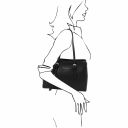 TL Bag Leather Shoulder bag Black TL142117