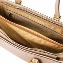 Aura Leather Handbag Champagne TL141578