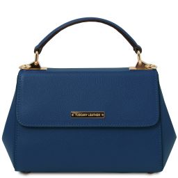 TL Bag Leather handbag - Small size Темно-синий TL142076