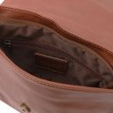 TL Bag Soft Leather Shoulder bag With Tassel Detail Cinnamon TL141223