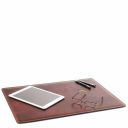 Carpeta Para Escritorio en Piel Marrón TL142112