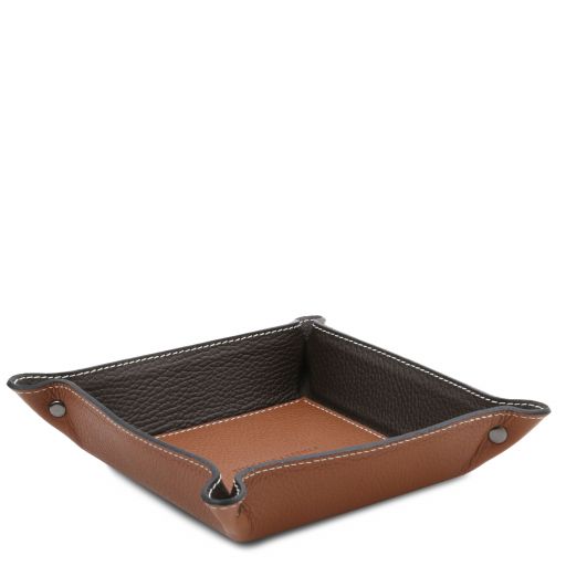 Leather Valet Tray Cognac TL142159
