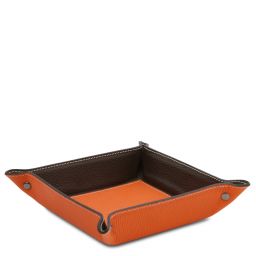 Leather Valet Tray Оранжевый TL142159