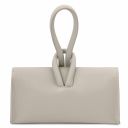 TL Bag Pochette in Pelle Grigio chiaro TL141990