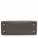 Aura Leather Handbag Grey TL141434