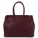 TL Bag Sac à Main en Cuir Bordeaux TL142174