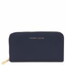 Venere Эксклюзивный кожаный бумажник для женщин Темно-синий TL142085