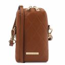 TL Bag Mini Soft Quilted Leather Cross bag Cognac TL142169