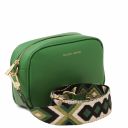 TL Bag Schultertasche aus Leder Grün TL142192
