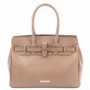 TL Bag Leather Handbag Champagne TL142174