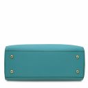 Aura Sac à Main en Cuir Turquoise TL141434