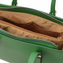 Aura Leather Handbag Зеленый TL141434