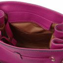 TL Bag Soft Leather Bucket bag Fuchsia TL142134