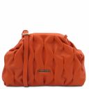 Rea Soft Leather Shoulder bag Orange TL142210