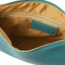 TL Bag Soft Leather Clutch Turquoise TL142029