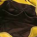 Vittoria Sac Seau Pour Femme en Cuir Jaune TL141531