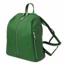 TL Bag Zaino da Donna in Pelle Morbida Verde TL141982
