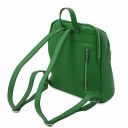 TL Bag Zaino da Donna in Pelle Morbida Verde TL141982
