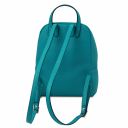 TL Bag Petite sac à dos en Cuir Souple Pour Femme Turquoise TL142052