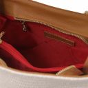 TL Bag Sac Seau Effet Paille Blanc TL142208