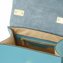 TL Bag Bolso a Mano en Piel Turquesa TL142203