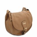 TL Bag Soft Leather Shoulder bag Светлый серо-коричневый TL142202