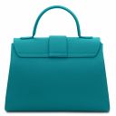 TL Bag Sac à Main en Cuir Turquoise TL142156