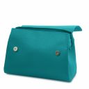 TL Bag Leather Handbag Turquoise TL142156