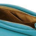 TL Bag Leather Handbag Turquoise TL142156