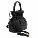 TL Bag Soft Leather Bucket bag Black TL142201