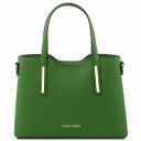 Olimpia Ledertasche aus Leder - Klein Grün TL141521