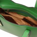 Olimpia Leather Tote - Small Size Green TL141521