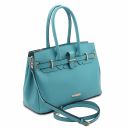 TL Bag Handtasche aus Leder Turquoise TL142174