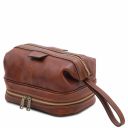 Colombo Leather Travel Duffle bag and Leather Toilet bag Коричневый TL142235