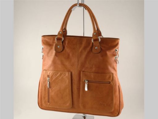 Camilla Lady Leather bag Коньяк TL140491