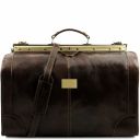 Madrid Кожаная сумка Gladstone - Большой размер Темно-коричневый TL1022