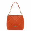 TL Bag Sac Secchiello en Cuir Souple Matelassé Brandy TL142220