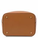 Vittoria Bolso Cubo Secchiello en Piel Cognac TL141531