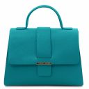 TL Bag Handtasche aus Leder Turquoise TL142156