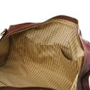 Lisbona Дорожная кожаная сумка-даффл - Большой размер Черный TL141657
