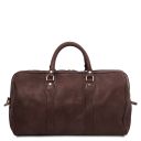 Colombo Leather Travel Duffle bag and Leather Toilet bag Темно-коричневый TL142235