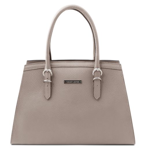 TL Bag Leather Handbag Светло-серый TL142147