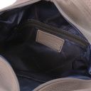 Shanghai Leather Backpack Grey TL141881