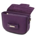 TL Bag Leather Shoulder bag Purple TL142249
