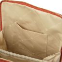 TL Bag Kleiner Damenrucksack aus Leder Brandy TL142092