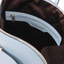 TL Bag Sac à dos Pour Femme en Cuir Saffiano Bleu céleste TL141631